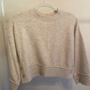 Topshop Tan Sweatshirt Size 6